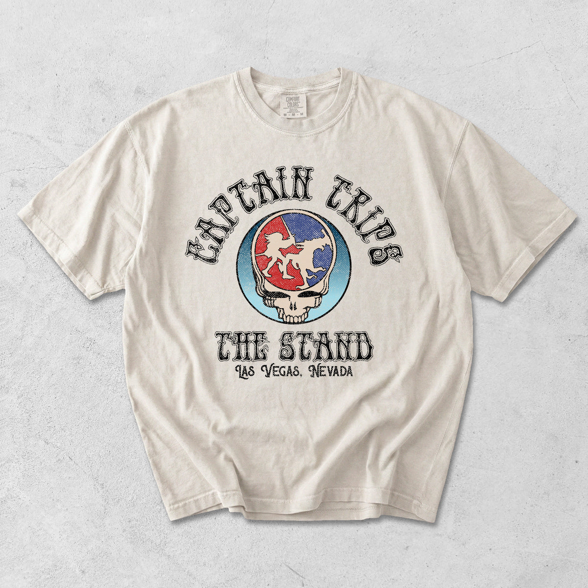 Captain Trips Garment Washed Tee