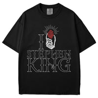 I Heart Stephen King Garment Dyed Tee