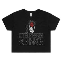 I Heart SK Women’s crop top
