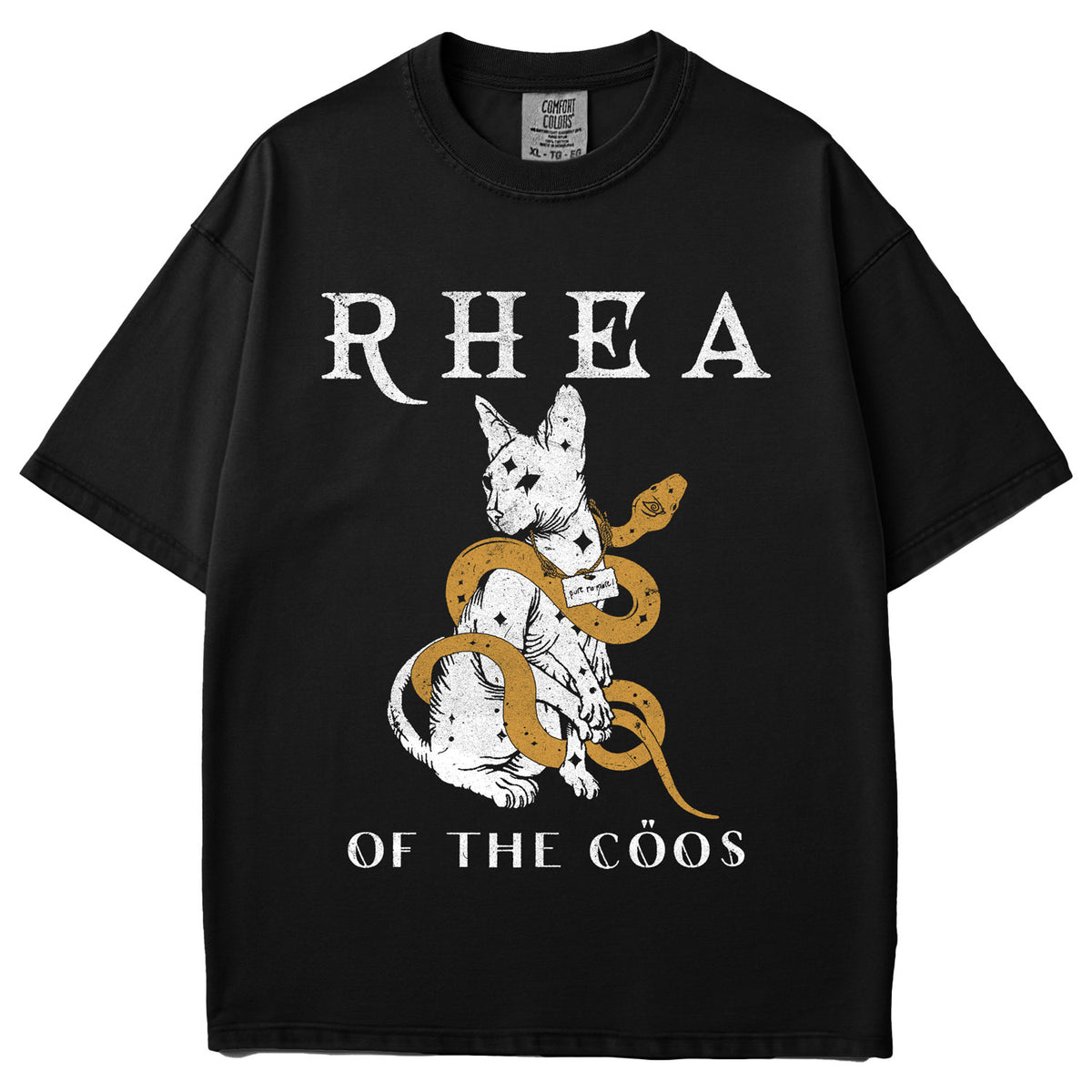 Rhea of the Coos Garment Dyed Tee
