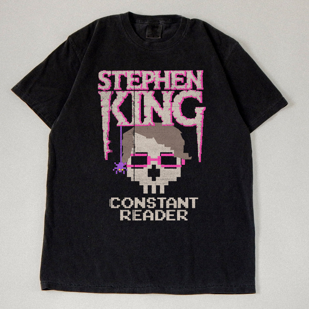Constant Reader Pixel Garment Dyed Tee