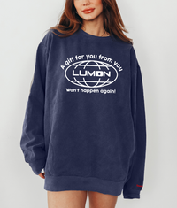 Lumon Gift vintage wash sweatshirt