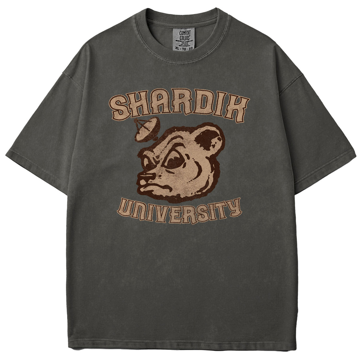 Shardik University Garment Dyed Tee