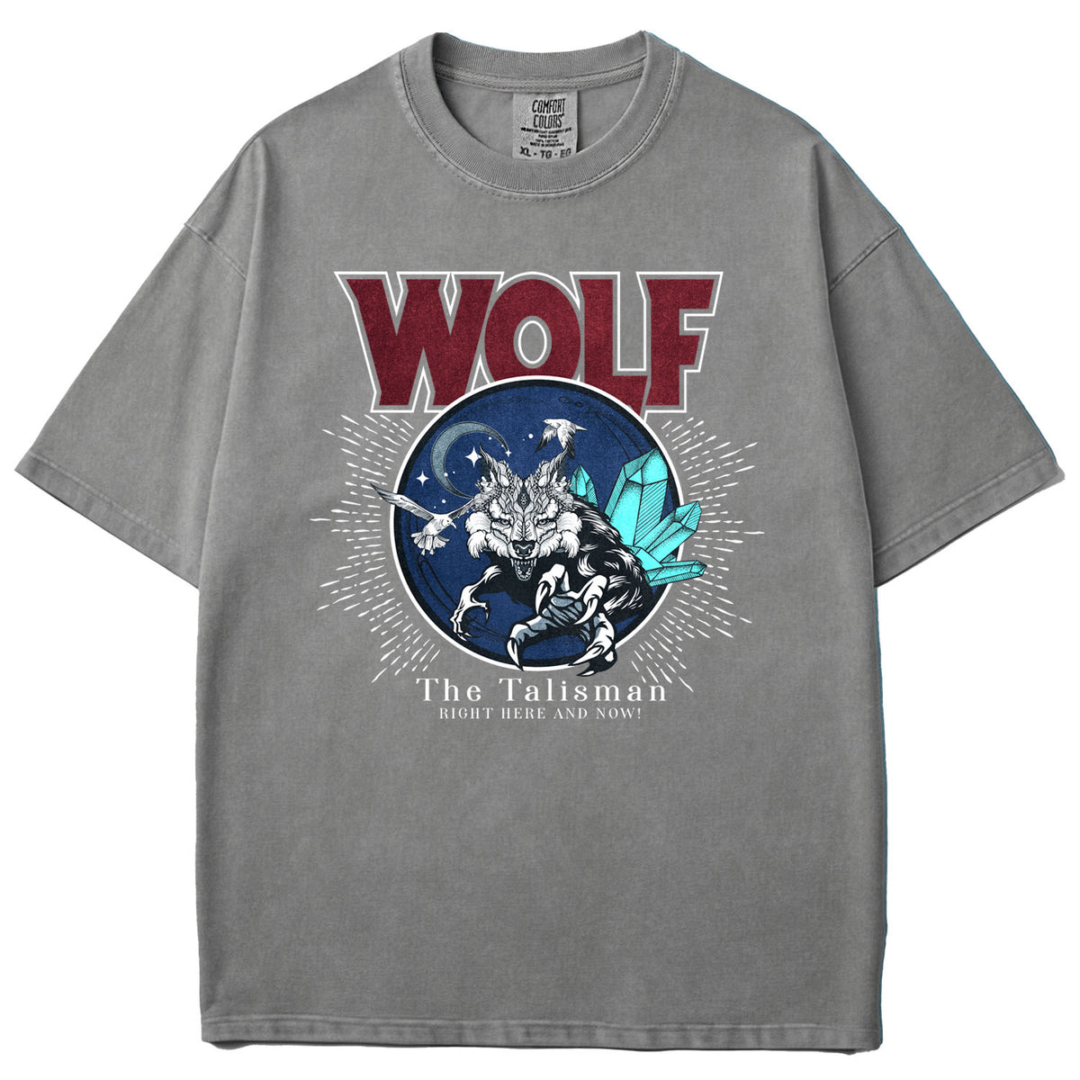 Wolf Garment Dyed Tee